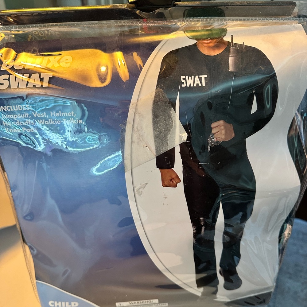 SWAT Costume for KIDS - Black